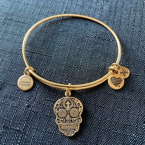 Alex & Ani Calavera Charm Bangle